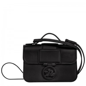 Longchamp Box-Trot XS Crossbody bag - Leather Crossbody bags Black | BH74-N1FY