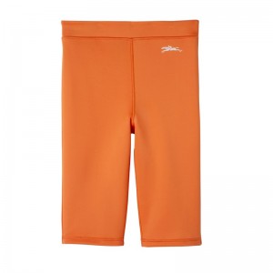 Longchamp Cycling short pants - Jersey Trousers & shorts Orange | ON19-E9NH