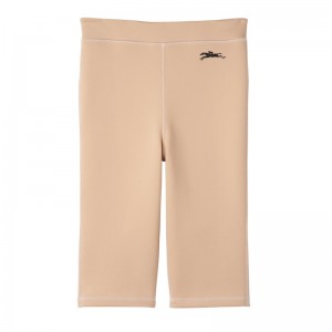 Longchamp Cycling short pants - Jersey Trousers & shorts Nude | GO06-P3TL