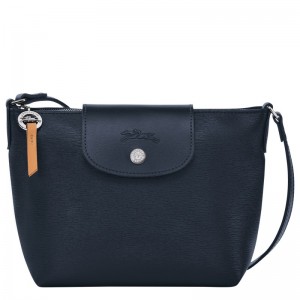 Longchamp Le Pliage City XS Crossbody bag - Canvas Crossbody bags Navy | PJ95-Y8AC