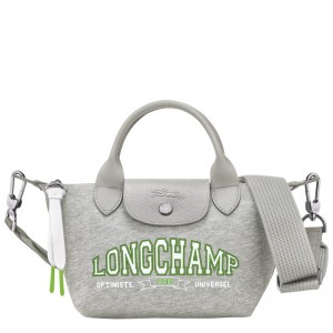 Longchamp Le Pliage Collection XS Handbag - Canvas Handbags Grey | ZA55-I1NK