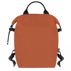 Longchamp Le Pliage Energy L Backpack - Recycled canvas Backpacks Sienna | WX16-H3OB