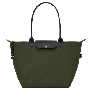 Longchamp Le Pliage Energy L Tote bag - Recycled canvas Shoulder bags Khaki | LS82-Z8WF