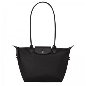 Longchamp Le Pliage Energy L Tote bag - Recycled canvas Shoulder bags Black | UE51-V1XX