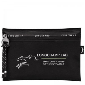 Longchamp Le Pliage Energy Pouch - Canvas Pouches & Cases Black | GG95-Q7CI