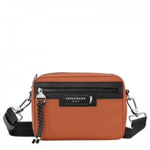 Longchamp Le Pliage Energy S Camera bag - Recycled canvas Crossbody bags Sienna | KB70-Y2NE