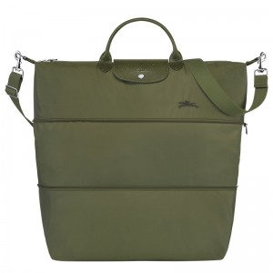 Longchamp Le Pliage Green Travel bag expandable - Recycled canvas Travel bags Forest | TG91-O9FA