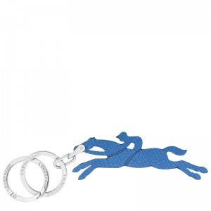 Longchamp Le Pliage Key rings - Leather Key rings Cornflower | IW00-B6CK