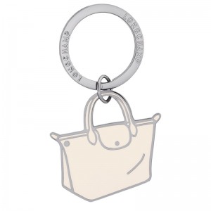 Longchamp Le Pliage Key rings - OTHER Key rings Ecru | JQ90-F0XA