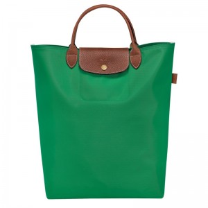 Longchamp Le Pliage M Tote bag - Canvas Shoulder bags Green | CN97-R1VX