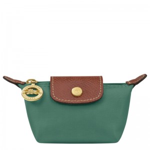 Longchamp Le Pliage Original Coin purse - Recycled canvas Cardholders & Coin purses Sage | YM65-K9LK