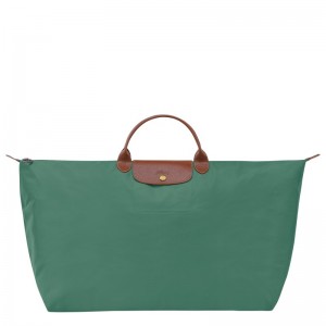 Longchamp Le Pliage Original M Travel bag - Recycled canvas Travel bags Sage | IA89-L6OJ