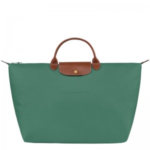 Longchamp Le Pliage Original S Travel bag - Recycled canvas Travel bags Sage | XE44-A4RS