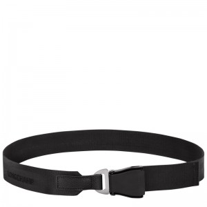 Longchamp Le Pliage Xtra Ladies' belt - Canvas Belts Black | SX15-L1WB