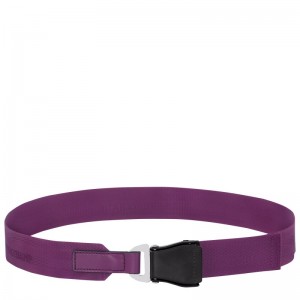 Longchamp Le Pliage Xtra Ladies' belt - Canvas Belts Violet | WK42-B9KK