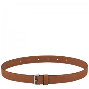 Longchamp Le Pliage Xtra Ladie's belt - Leather Belts Cognac | ID03-A2SU