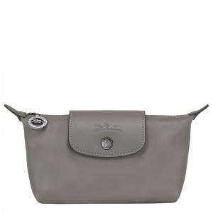 Longchamp Le Pliage Xtra Pouch - Leather Pouches & Cases Turtledove | QU92-K8IN