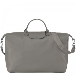 Longchamp Le Pliage Xtra S Travel bag - Leather Travel bags Turtledove | XC64-M4XP