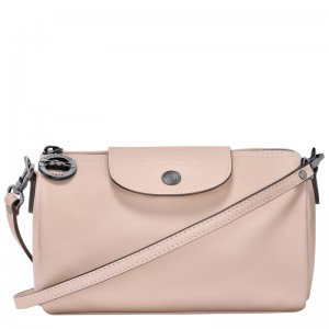 Longchamp Le Pliage Xtra XS Crossbody bag - Leather Crossbody bags Nude | BV91-V1LI