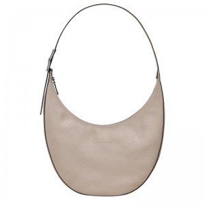 Longchamp Le Roseau Essential L Crossbody bag - Leather Crossbody bags Clay | DT72-N5FV