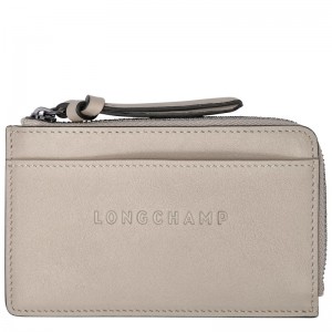 Longchamp Longchamp 3D Card holder - Leather Cardholders & Coin purses Clay | VM88-Q6GC