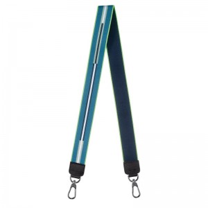 Longchamp Longchamp Rayures Shoulder strap - Canvas Shoulder straps Navy | IX43-Q8DM