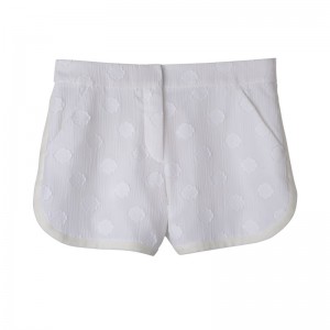 Longchamp Shorts - Canvas Trousers & shorts Ecru | TY24-N0YK