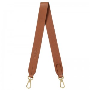 Longchamp Spring/Summer 2024 Collection Shoulder strap - Leather Shoulder straps Sienna | VA60-T0IP