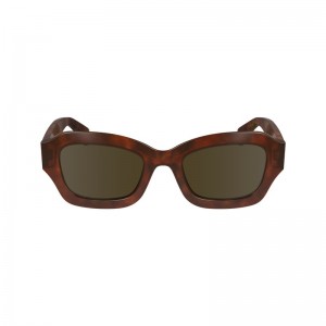 Longchamp Sunglasses - OTHER Sunglasses Textured Brown | KS21-P1OJ