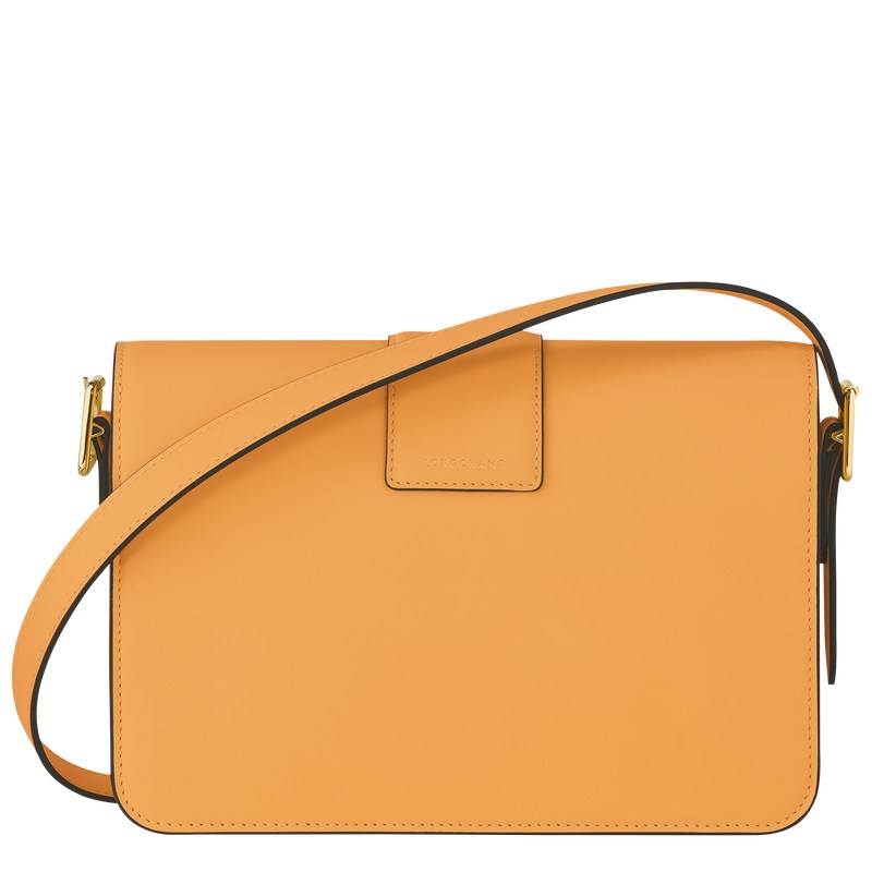 Longchamp Box-Trot M Crossbody bag - Leather Crossbody bags Apricot | VL98-B8KV