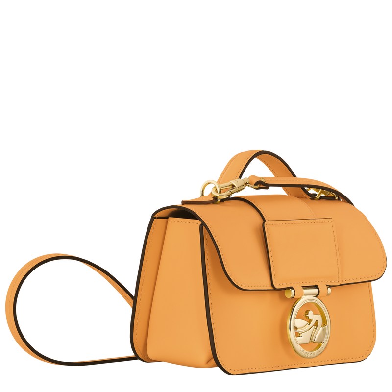 Longchamp Box-Trot XS Crossbody bag - Leather Crossbody bags Apricot | SN82-E3KD