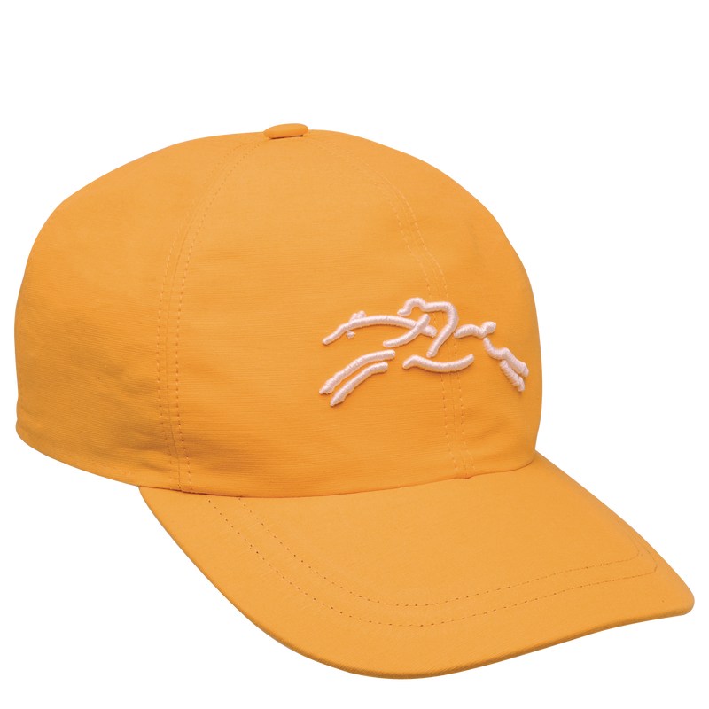 Longchamp Cap - Gabardine Caps & hats Apricot | UJ13-Y3CN