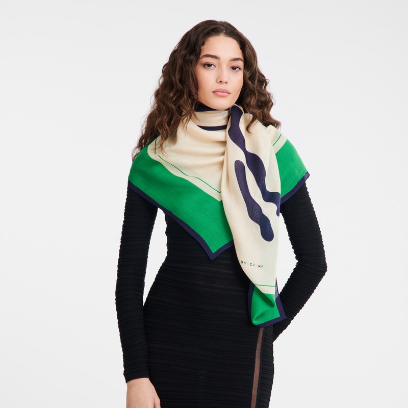 Longchamp Esquisse Longchamp Shawl - OTHER Stoles Paper | EW96-L4BY