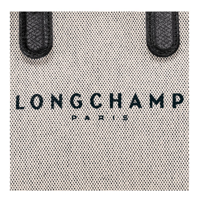 Longchamp Essential XS Handbag - Canvas Handbags Ecru | AO44-F0AS