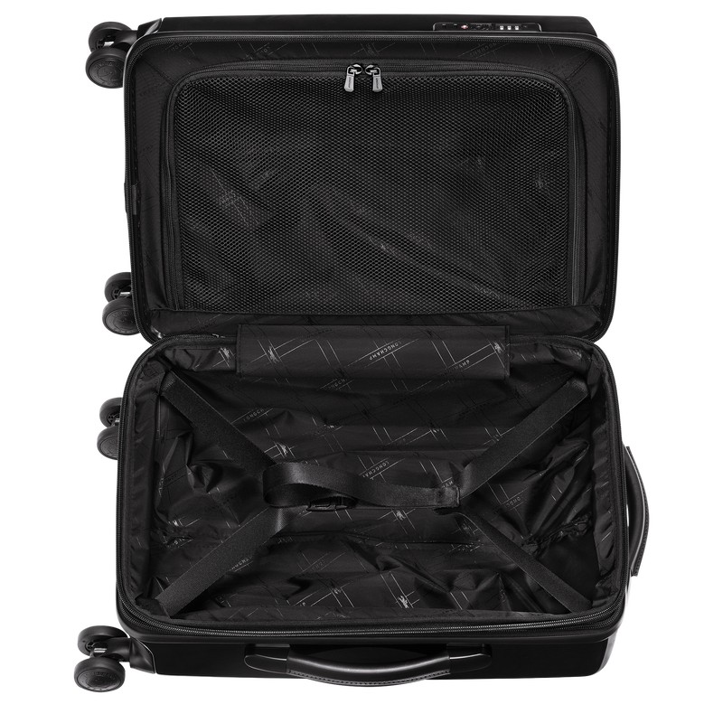 Longchamp LGP Travel M Suitcase - OTHER Suitcases Black | QG89-D0HY