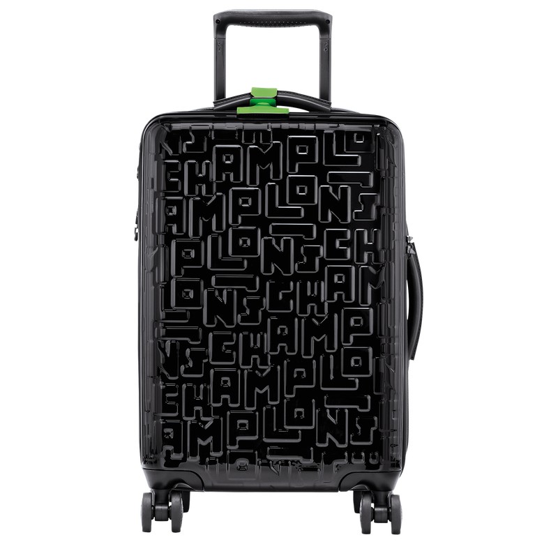 Longchamp LGP Travel M Suitcase - OTHER Suitcases Black | QG89-D0HY