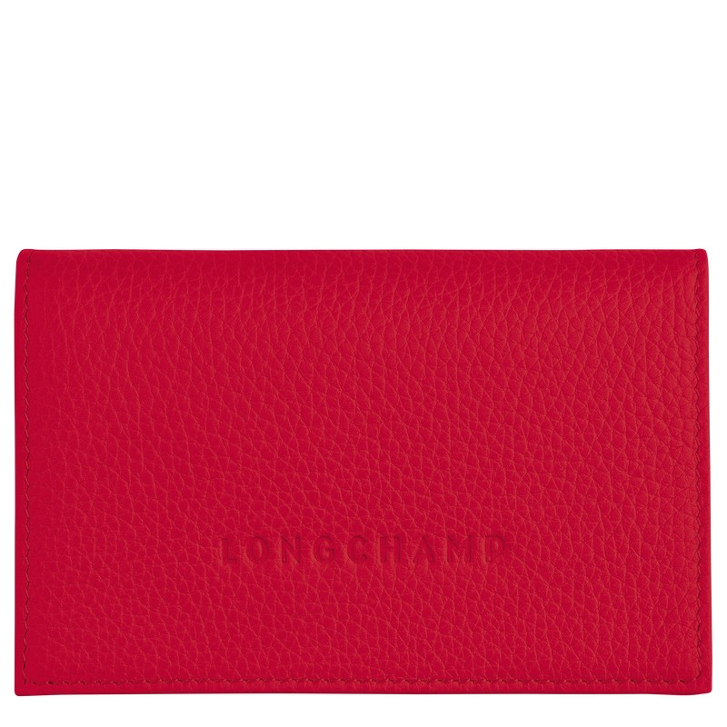 Longchamp Le Foulonné Card holder - Leather Cardholders & Coin purses Love | BA97-D8LI