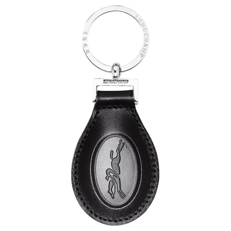 Longchamp Le Foulonné Key-rings - Leather Key rings Black | RF40-H3IK