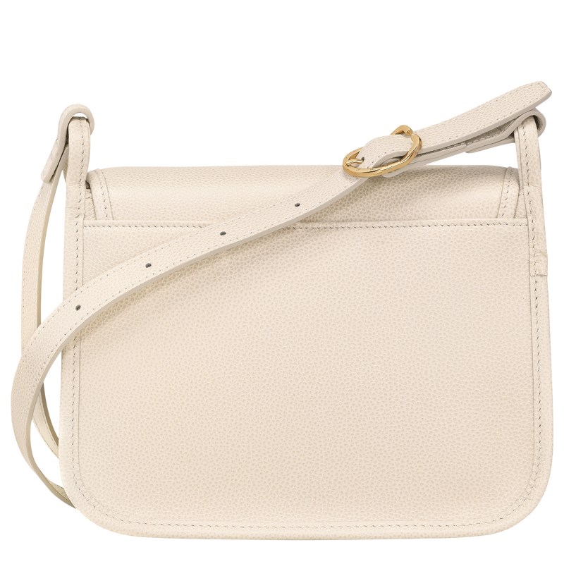 Longchamp Le Foulonné M Crossbody bag - Leather Crossbody bags Paper | VR02-F0KY