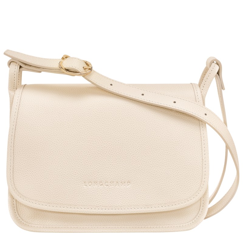 Longchamp Le Foulonné M Crossbody bag - Leather Crossbody bags Paper | VR02-F0KY