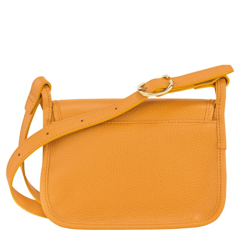 Longchamp Le Foulonné S Crossbody bag - Leather Crossbody bags Apricot | JS95-Q0PK