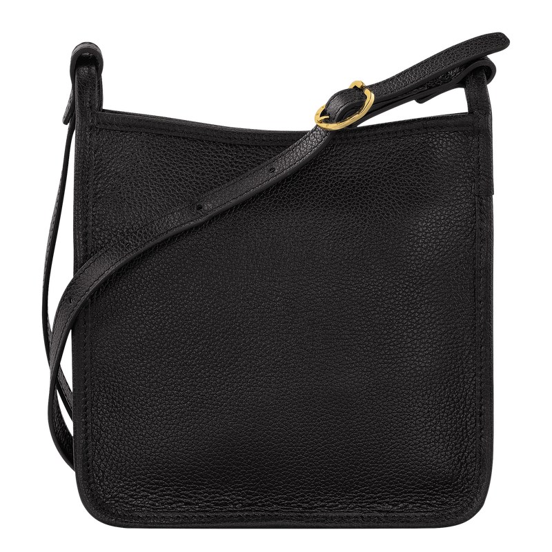 Longchamp Le Foulonné S Crossbody bag - Leather Crossbody bags Black | MA43-A1RL