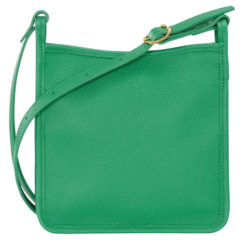 Longchamp Le Foulonné S Crossbody bag - Leather Crossbody bags Green | IA86-K9HI