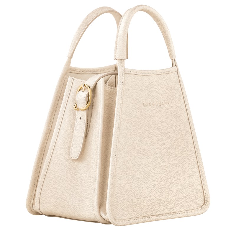 Longchamp Le Foulonné S Handbag - Leather Handbags Paper | NK10-N1YO