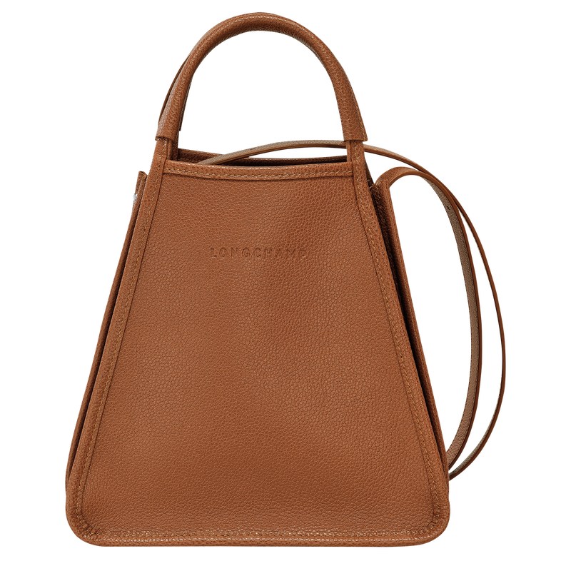 Longchamp Le Foulonné S Handbag - Leather Handbags Caramel | BT92-S6TF