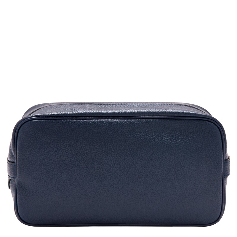 Longchamp Le Foulonné Toiletry case - Leather Toiletry bags Navy | VZ68-H6HK