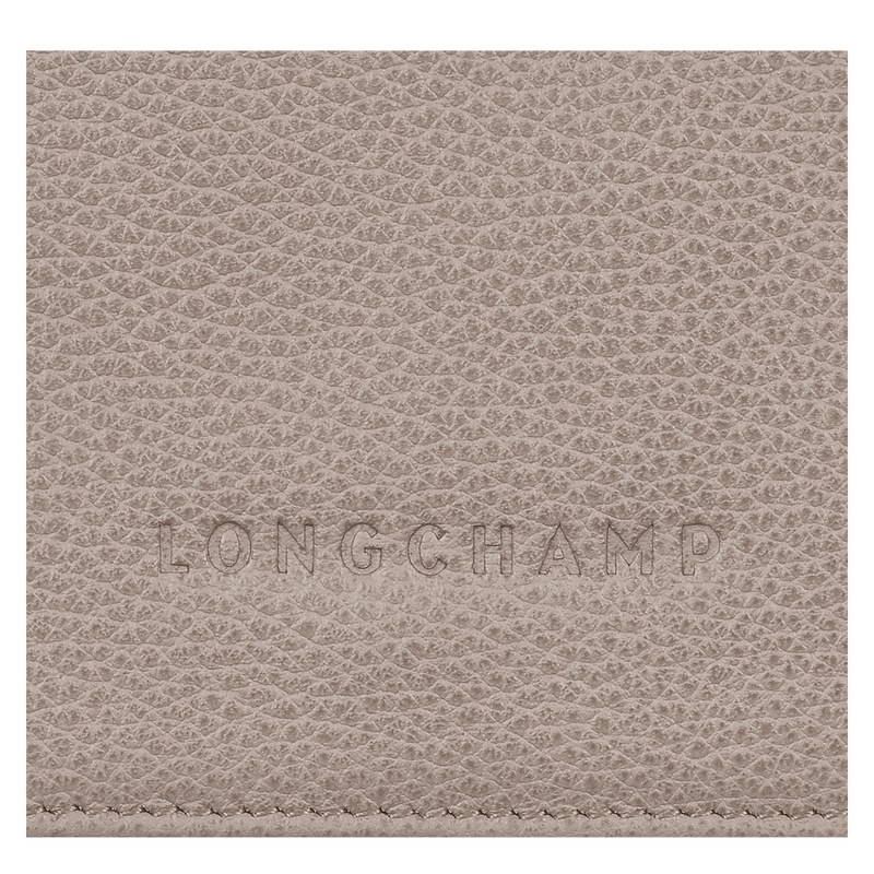 Longchamp Le Foulonné Wallet - Leather Wallets Turtledove | FA67-F5ZZ