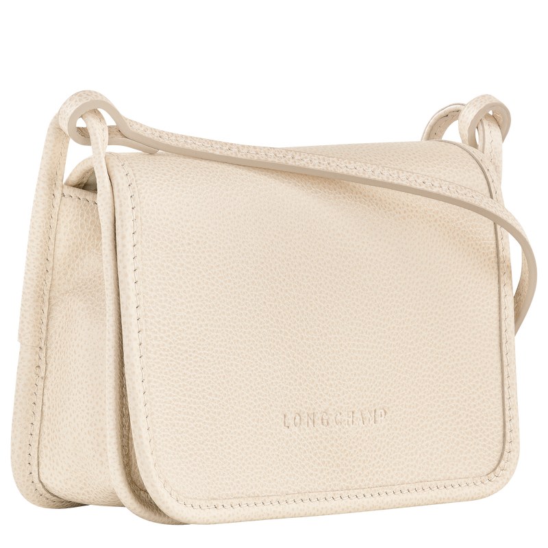 Longchamp Le Foulonné XS Clutch - Leather Crossbody bags Paper | YS48-F0SZ