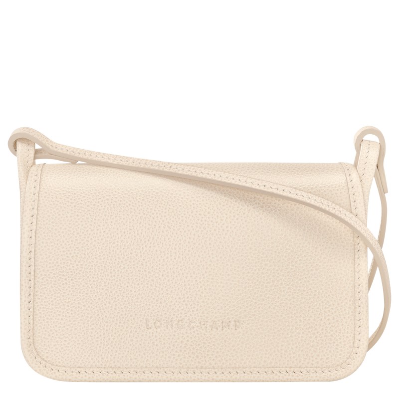 Longchamp Le Foulonné XS Clutch - Leather Crossbody bags Paper | YS48-F0SZ