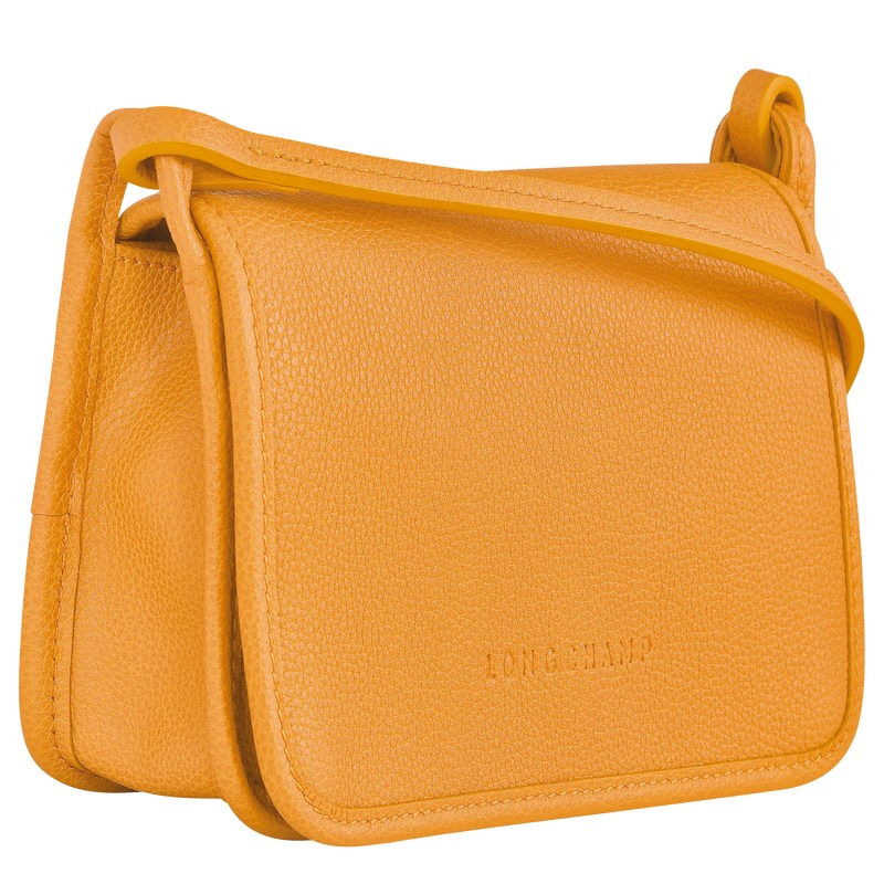 Longchamp Le Foulonné XS Clutch - Leather Crossbody bags Apricot | YS04-O4VE